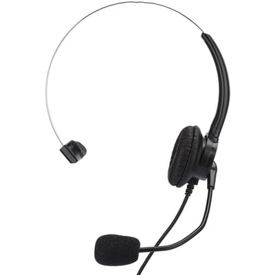 Telefoon Mono Headset Vaste Lijn Telefoon Koptelefoon met Microfoon voor Thuisgebruik