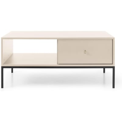 Selsey - Monne - Salontafel met lade - 68x104 cm - Beige vintage