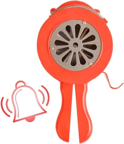 Draagbare Crank Sirene - Handmatige Alarm - Noodsituaties Waarschuwen - 110 DB Geluid - Compact Formaat - Aluminium