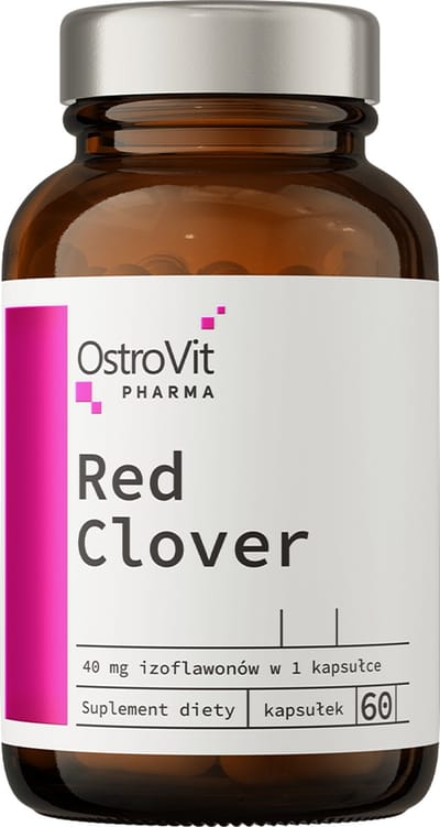 Supplementen - Rode Klaver / Red Clover - Supplements - 60 Capsules - OstroVit Pharma Red Clover 60 caps
