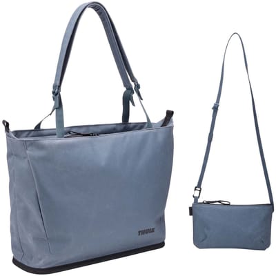 THULE schoudertas shopper met laptopvak Aion Tote Bag Dark Slate blauwgrijs