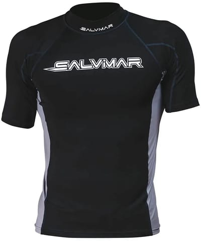 Salvimar Oasi Korte Mouw Rash Guard Zwart L Man
