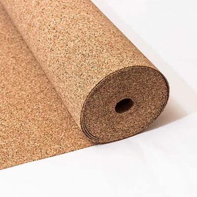 Kurk - Behang - Wandbekleding - 4 mm dik - 100% Natuurkurk - 10 x 0,50 M. - prikbord - wandpaneel