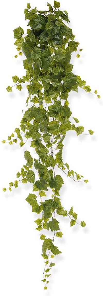 Druivenblad kunst hangplant 170cm - groen