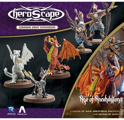 Heroscape Age of Annihilation Archers & Scions