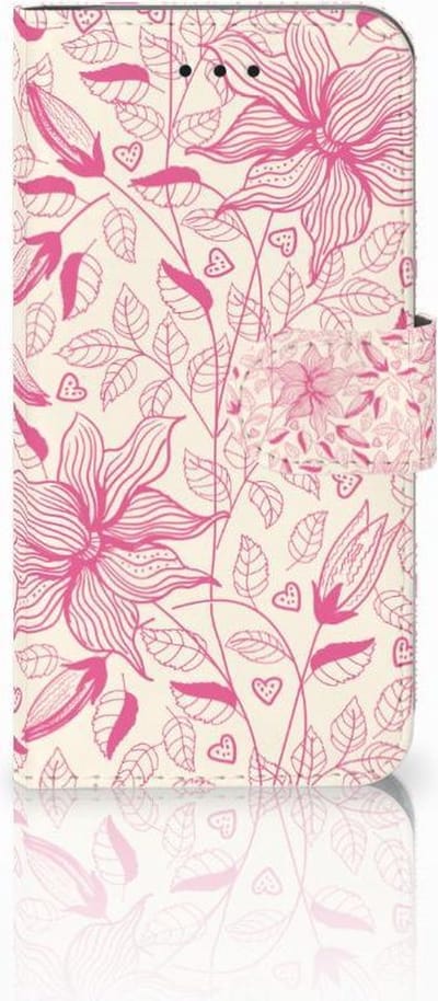 Apple iPhone X | Xs Hoesje Pink Flowers