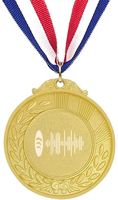 Akyol - voetbal medaille goudkleuring - Voetbal - voetballer - voetbalster - voor jongens en meisjes - voetbal - sport - bal - cadeau - kado - geschenk - gift - verjaardag - feestdag
