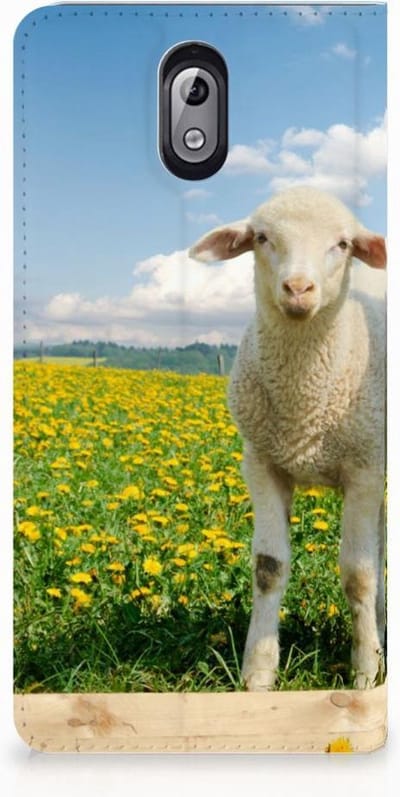 Nokia 3.1 (2018) Hoesje maken Schaap en Lammetje
