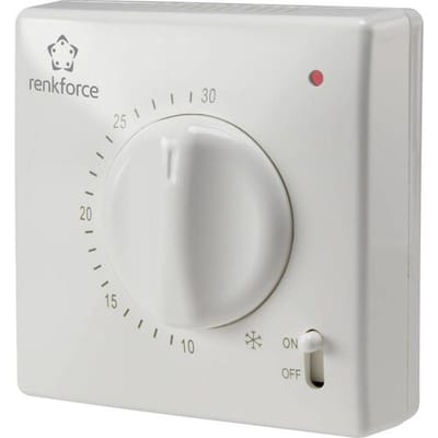 Renkforce TR-93 TR-93 Kamerthermostaat Montagewijze: Opbouw (op muur) 1 stuk(s)