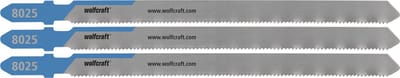 wolfcraft - Metalen buis decoupeerzaagbladen - HSS-blad met T-schacht – ideaal voor buizen van metaal, staal, koper en aluminium - 8025000