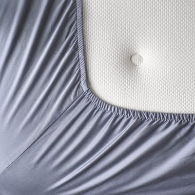 KOALA HUG Hoeslaken 100% Tencel lyocell satijn, oceaanblauw 160x200x30 – Temperatuurregulerend | Ventilerend & Absorberend | Anti-allergie & Hypoallergeen | Frisruikend | Zacht voor huid & haar | 100% Plantaardig | Plasticvrij