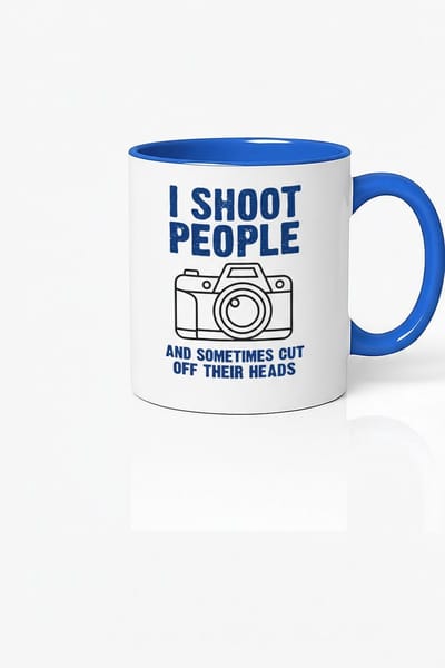 I Shoot People - Funny Fotograaf Mok - Koffiemok Cadeau