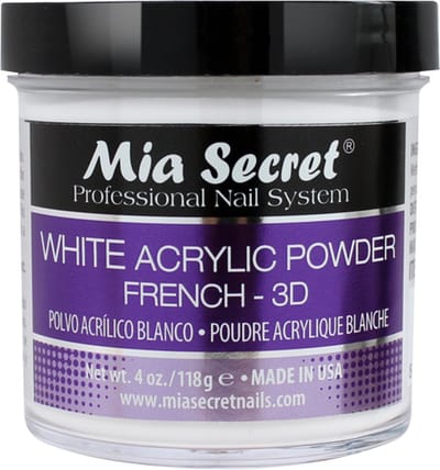 Acryl Poeder Wit 118ml.