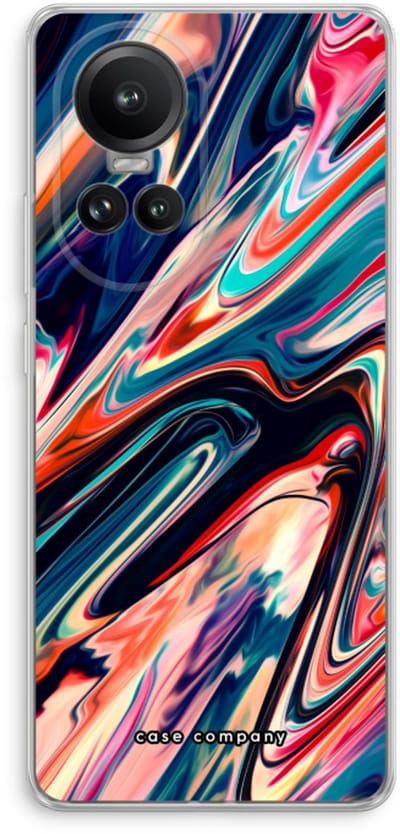 Case Company® - Hoesje geschikt voor Oppo Reno 10 Pro hoesje - Quantum Being - Soft Cover Telefoonhoesje - Bescherming aan alle Kanten en Schermrand