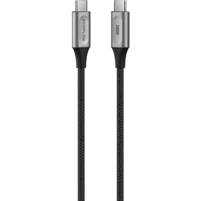 EcoFlow RAPID Pro USB-C naar USB-C kabel (240 W, nylon)
