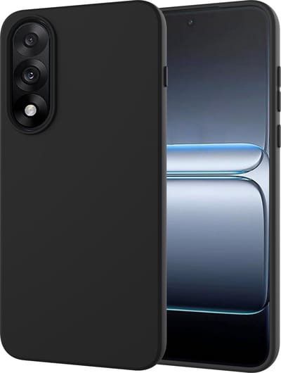 Just in Case hoesje geschikt voor OnePlus Nord 5 Hoesje Siliconen - Flexibele Case - Zwart