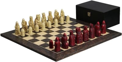 Houten Schaakbord - Strategisch Spel - Thuis Spelen - Ingelegd Esdoornhout - 50x50cm - Zwart