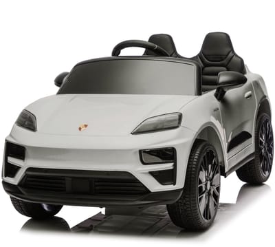 Porsche Macan 12V kinderauto Grijs