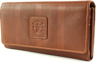 CHIEMSEE Portemonnee Haiti Wallet with Flap Cognac Bruine