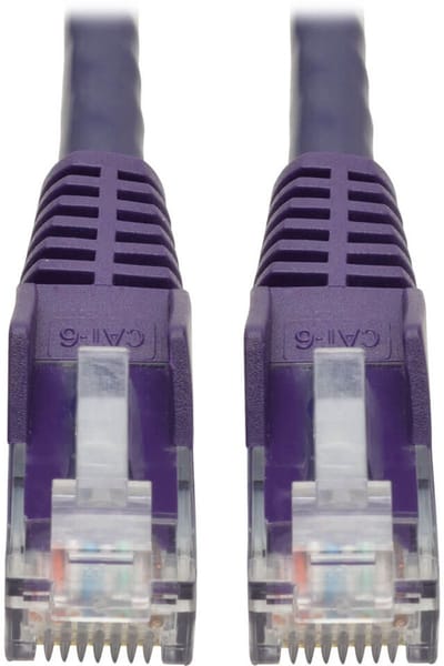 Tripp Lite N201-006-PU netwerkkabel 1,8 m Cat6 U/UTP (UTP) Paars