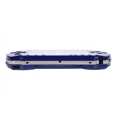 Allecto - Behuizing Set voor PSP 1000 - Vervangende Case - Blauw - Knoppen - Volledige Kit voor Consoles - Geschikt voor Gaming - Kleur: Blauw