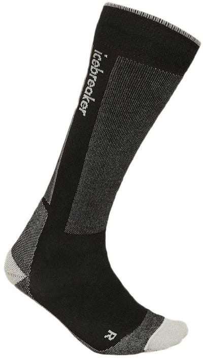 Skisokken Icebreaker Men Ski+ Light OTC Black Ether Graphite-Schoenmaat 39 - 41,5