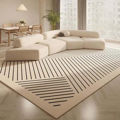 Moderne Minimalistische Vloerkleed Extra Groot Zacht Antislip Tapijt Vlekbestendig Luxe Vloermat Woonkamer Slaapkamer Vloerkleden 140*200cm