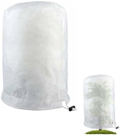 Ynkkvre - Plantenhoes - winterbescherming voor planten - niet-geweven materiaal tegen vorst - lichtgewicht en ademend - geschikt voor planten in potten en tuinplanten - 140 x 200 cm