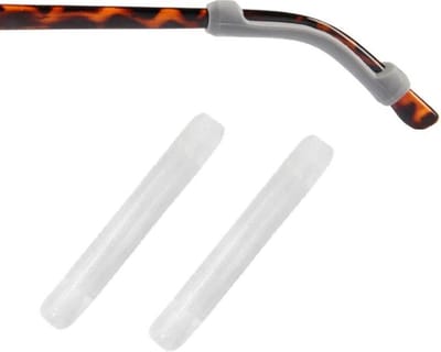 Fako Bijoux - Anti Slip Pootjes Bril - Anti-slip Oorstrips - Brilpootje Verdikker - Brilbevestiger - Siliconen - Transparant