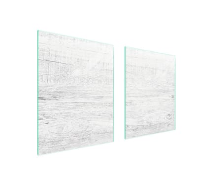 TMK ArtDeko - Beschermplaat voor fornuis - 85x52 cm - Hardglas - Houtmotief