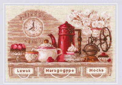 Coffee Time Aida telpakket - Riolis