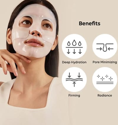Bio-Collagen Real Deep Mask - hydraterende Masker - Glas Skin - Korean Skincare - Gezichtsmasker