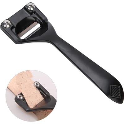 Coupe-cuir Type US Outils de Sculpture Collection Artisanat Alliage Portable pour Matériau Fait Main(argent