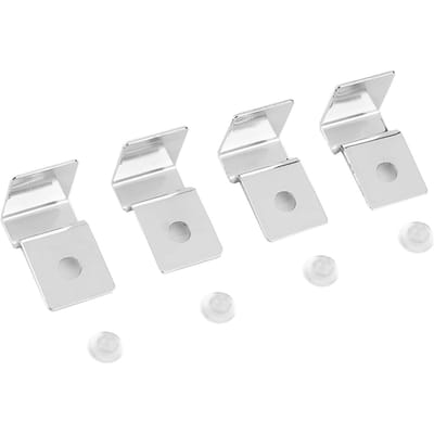 Clips Couvercle Aquarium Acier Inoxydable Clips Support pour Couvercle en Verre d'Aquarium pour Bac à Poissons