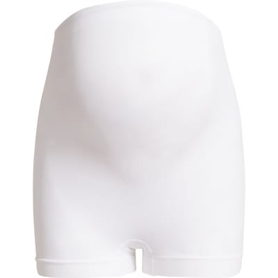 Noppies - XS/S - Naadloze Zwangerschapsshorts Seamless - White