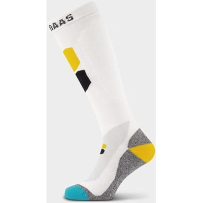 Poederbaas Skisokken Technical Bamboo Freeride Wit-35/38