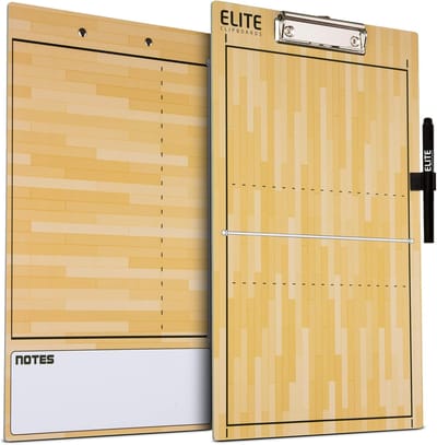 Klembord voor Coaches: Droog Uitwisbaar Trainingsbord voor Diverse Teamsporten