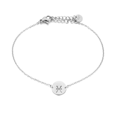 Bijoutheek Armband Pisces - Vissen Zilver