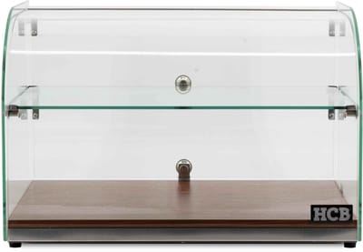 HCB® - Professionele Glazen opzet vitrine 45 liter - 14 kg - 2880