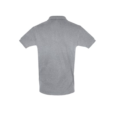SOLS Heren Perfect Pique Korte Mouw Poloshirt (Grijze Mergel)