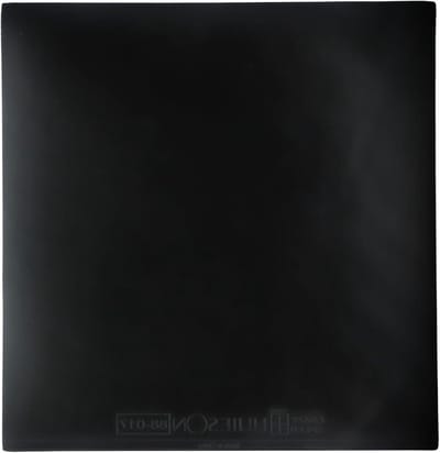 Tafeltennis Rubber - Batbekleding Bathoes - Tafeltennis Spel - Uitstekende Oppervlaktehechting - 16 x 16 x 1 cm - Zwart/Rood