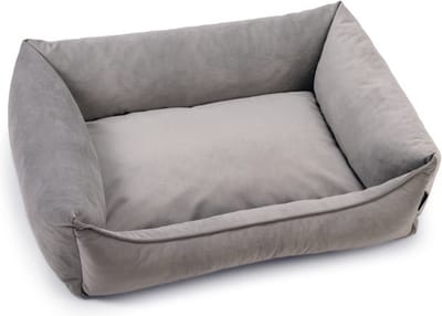 Beeztees Memory Foam Ligbed Fy Lichtgrijs M