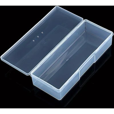 Opbergdoos voor Nail Art Gereedschap Organizer voor Nail Art Accessoires Plastic Container Koffer Voor Nail Art Pen Kwast Vijl Manicure Gereedschap