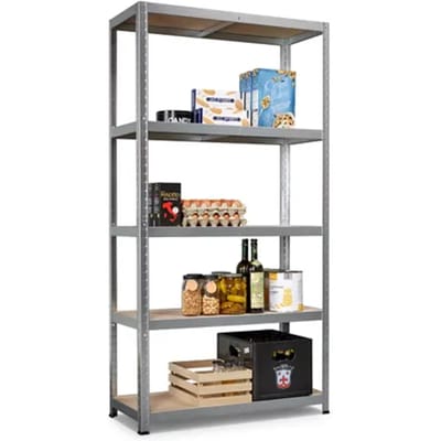 Avasco Zwaarlastenrek Strong 300 - Verzinkt Staal - 176x90x45cm - 5 Legborden