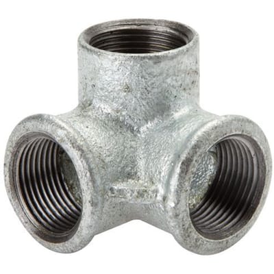 Verdeler 1/2'' Binnendraad Smeedbaar Gietijzer 25bar [2 Stuks]