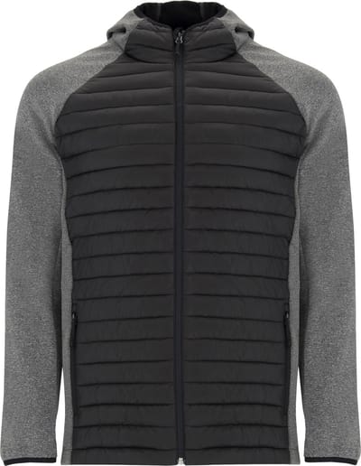 Roly Minsk Jacket RY1120 - Black 02/Black Melange 243 - M
