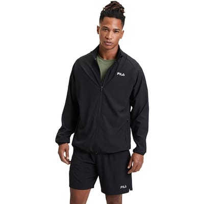 FILA Rascon Running Jacket Black Size: S | Sports Jackets Outlet | Heren | Zwart