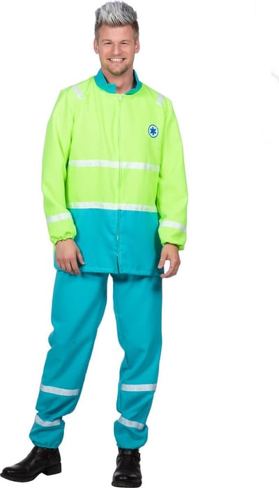 Zorg Voor Hulp Ambulance Medewerker - Man
