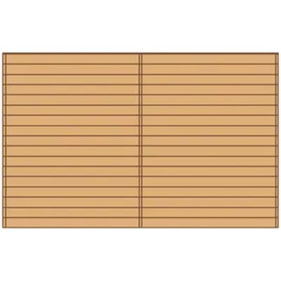 Solid Voorwand ‘s7737’ Hout 390x245cm
