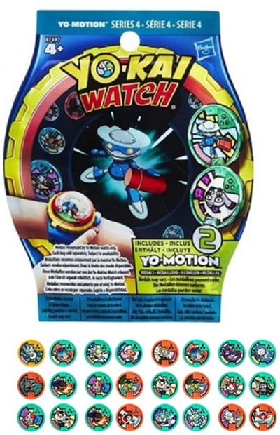 Yo-Kai Watch Yo Motion Blind Bag medal (Serie 4)